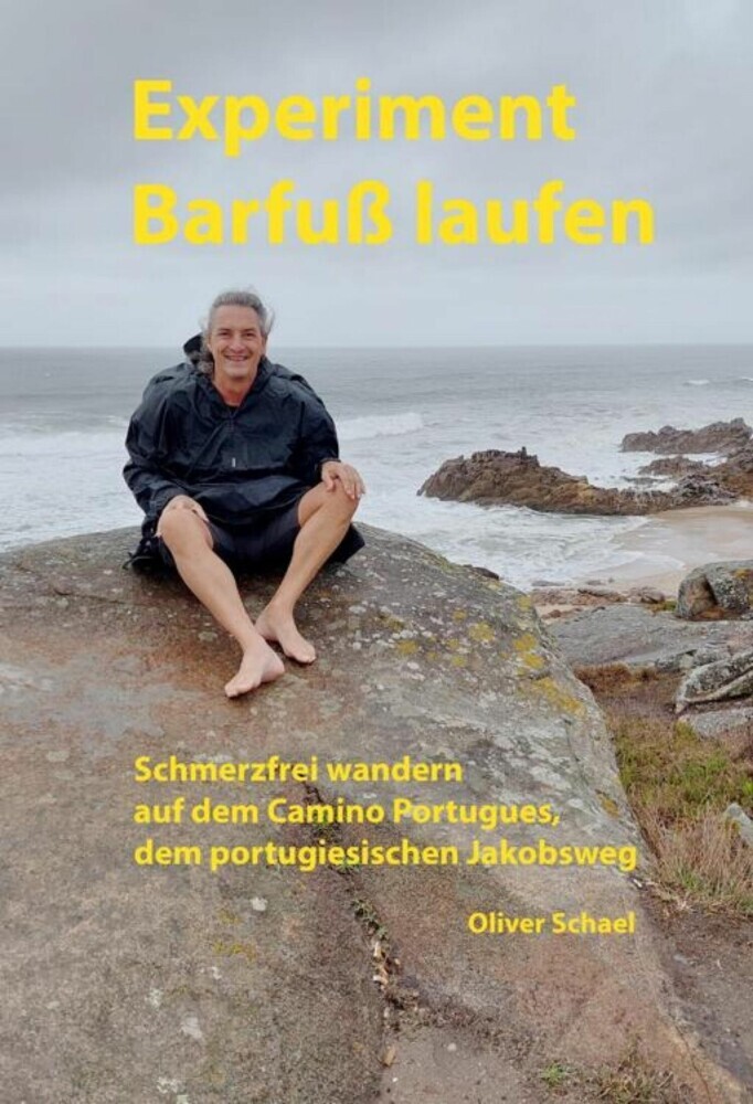 Experiment Barfußlaufen, schmerzfrei wandern auf dem Camino Portugues, dem portugiesischen Jakobsweg main product photo
