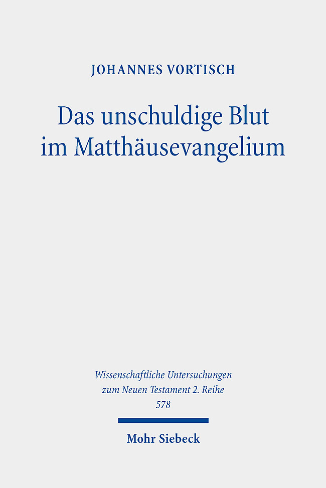 Das unschuldige Blut im Matthäusevangelium main product photo