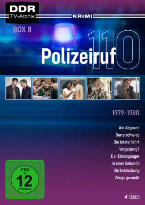 Polizeiruf 110. Box.8, 4 DVD