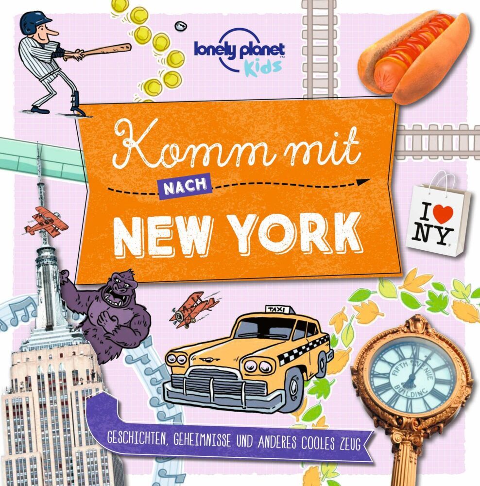 LONELY PLANET Kinderreiseführer Komm mit nach New York main product photo
