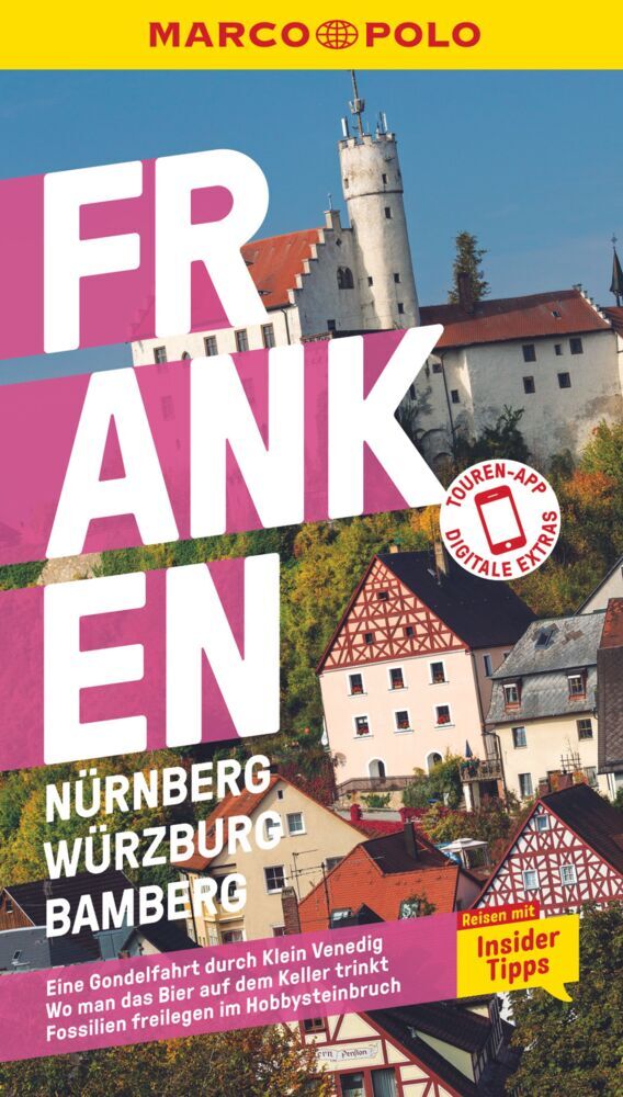 MARCO POLO Reiseführer Franken, Nürnberg, Würzburg, Bamberg main product photo