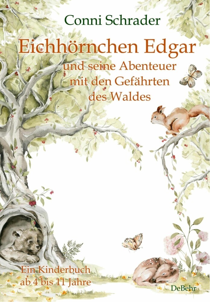 Eichhörnchen Edgar und seine Abenteuer mit den Gefährten des Waldes - Ein Kinderbuch ab 4 bis 11 Jahre main product photo