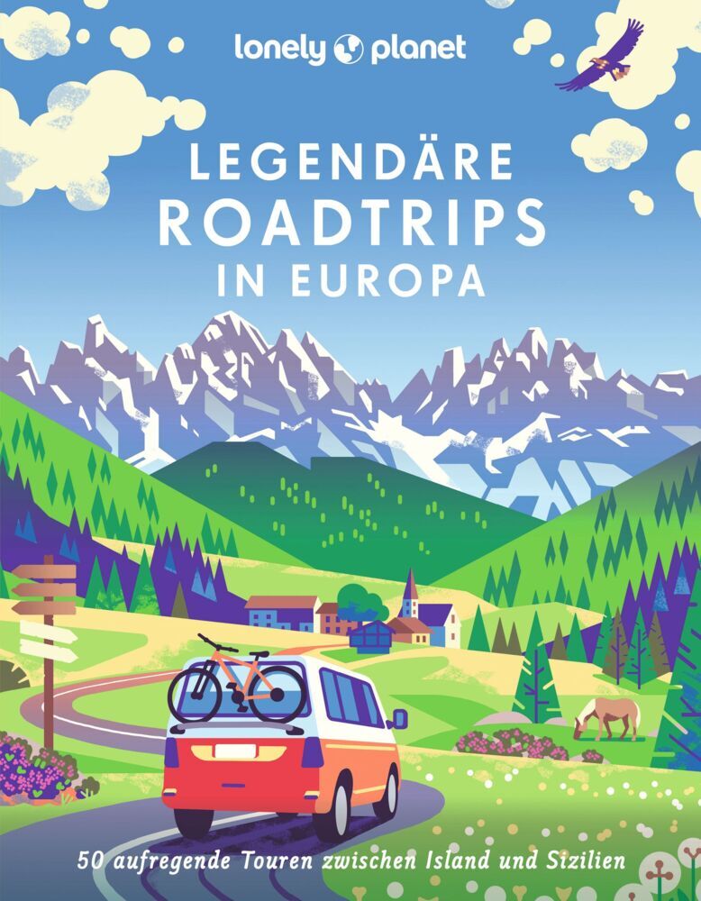 LONELY PLANET Bildband Legendäre Roadtrips in Europa main product photo