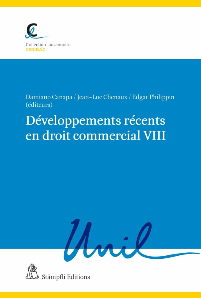 Développements récents en droit commercial VIII main product photo