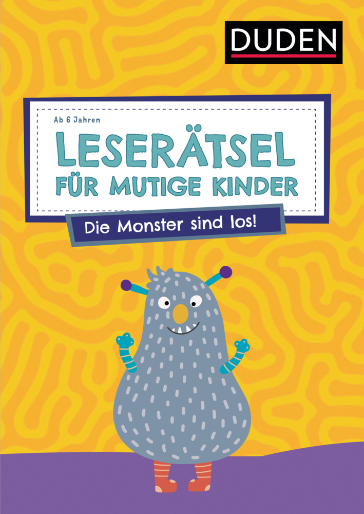 Leserätsel für mutige Kinder - Die Monster sind los! - ab 6 Jahren main product photo