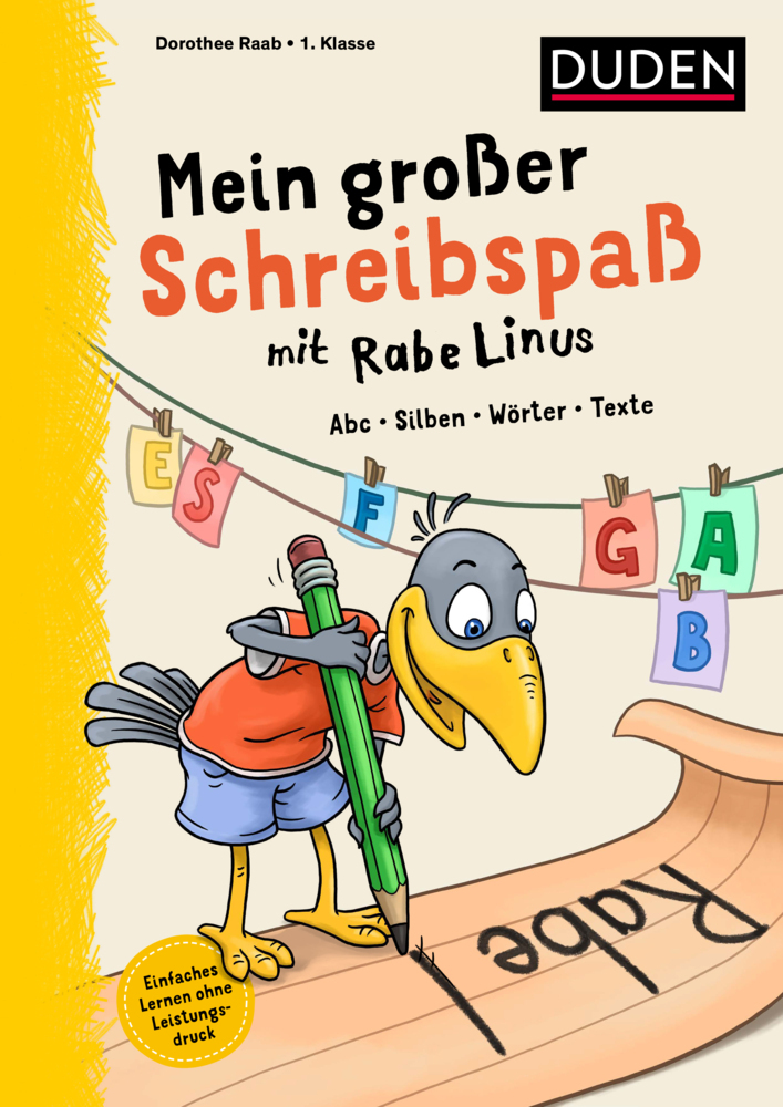 Mein großer Schreibspaß mit Rabe Linus - 1. Klasse main product photo