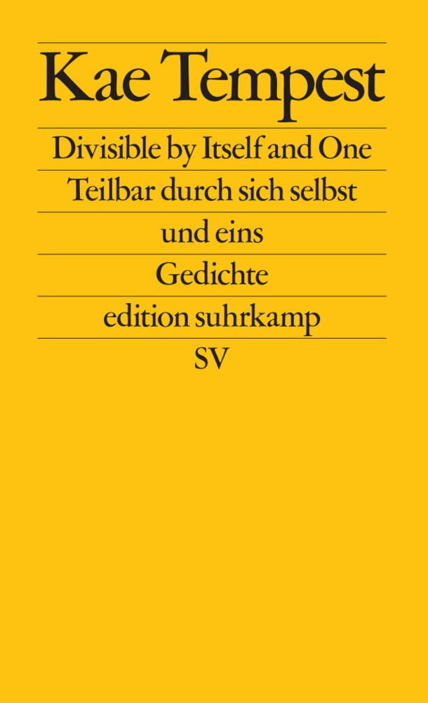 Divisible by Itself and One / Teilbar durch sich selbst und eins main product photo