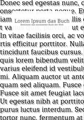 Lorem Ipsum das Buch