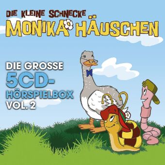 Die kleine Schnecke Monika Häuschen - Die große 5-CD Hörspielbox, 5 Audio-CDs