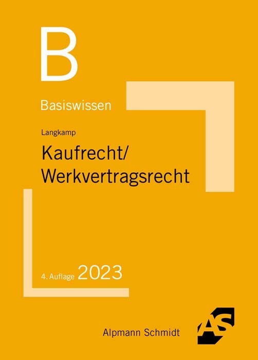 Basiswissen Kaufrecht / Werkvertragsrecht main product photo