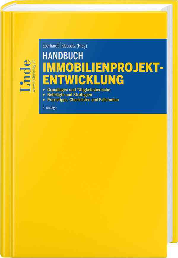Handbuch Immobilienprojektentwicklung main product photo