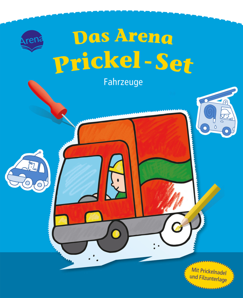 Das Arena Prickel-Set. Fahrzeuge main product photo
