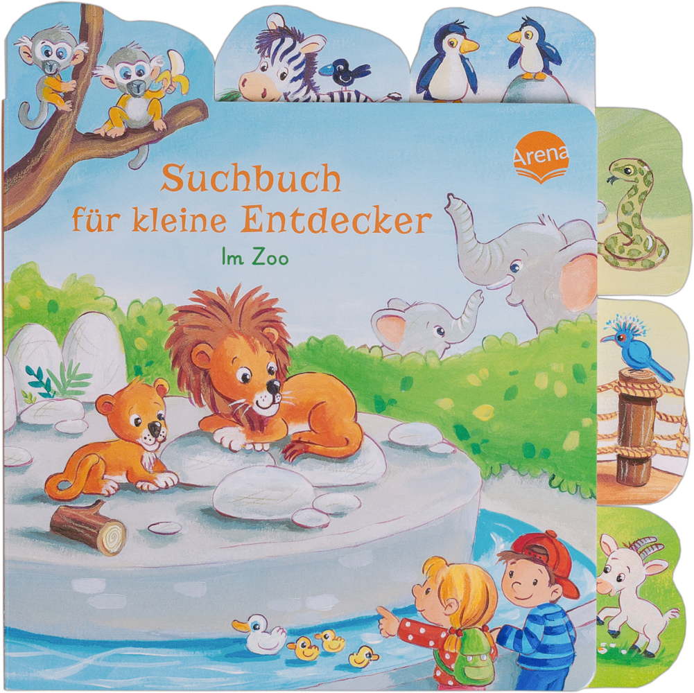 Suchbuch für kleine Entdecker. Im Zoo main product photo