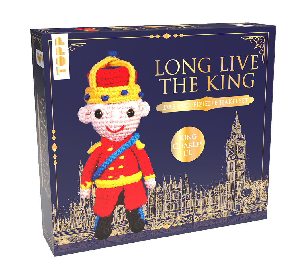 Häkelset Long live the King main product photo