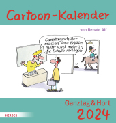 Cartoon-Kalender 2024 Ganztag und Hort