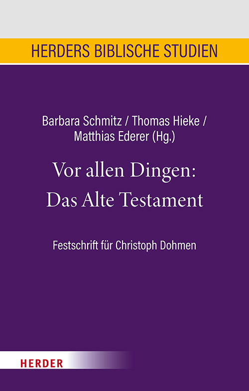 Vor allen Dingen: Das Alte Testament main product photo