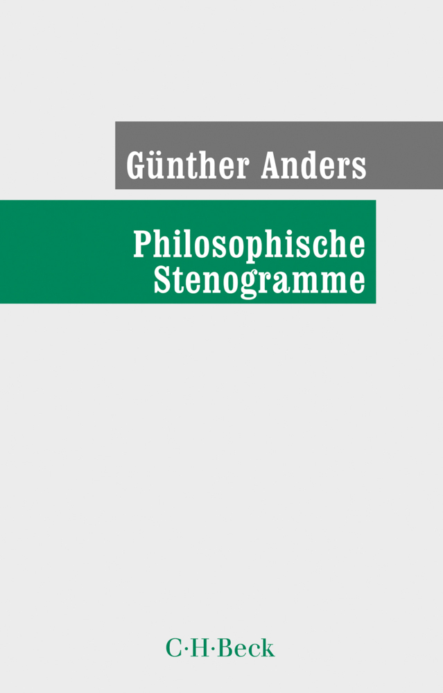 Philosophische Stenogramme main product photo