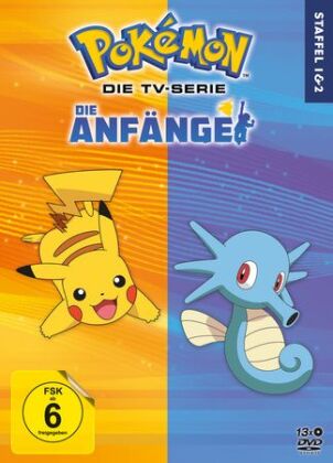 Pokémon - Die TV-Serie. Staffel .1+2, 13 DVD