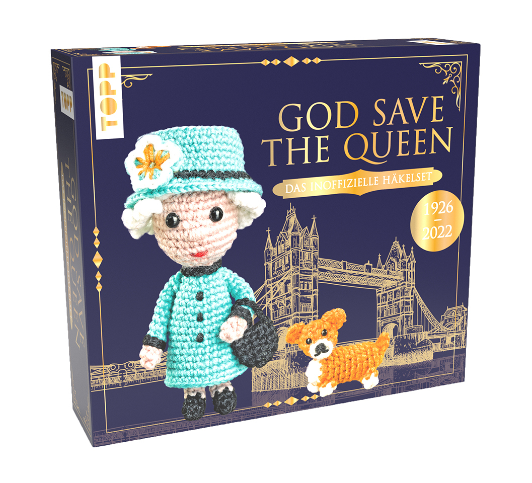 Häkelset God save the Queen main product photo