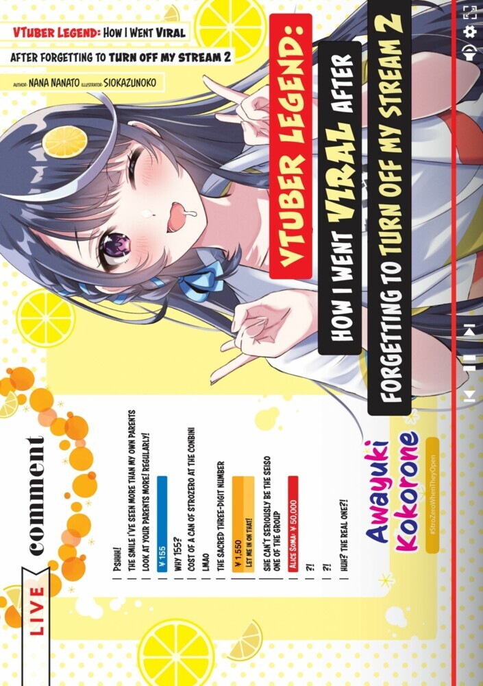 VTuber Legend: How I Went Viral after Forgetting to Turn Off My Stream Volume 2 main product photo