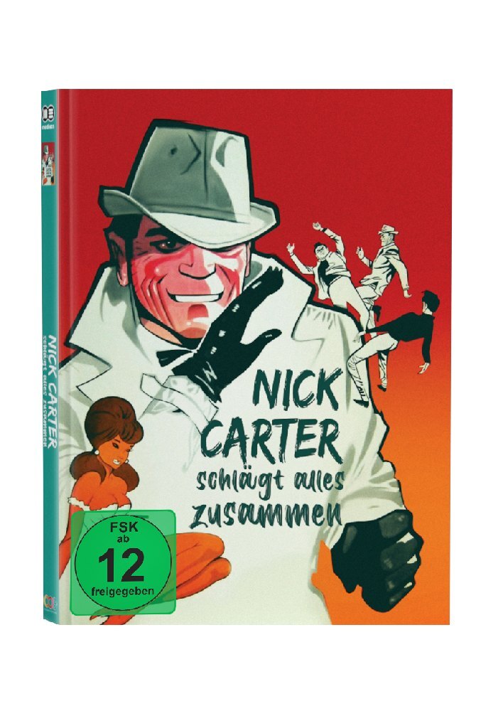Nick Carter schlägt alles zusammen, 2 Blu-ray (Mediabook Cover A Limited Edition) main product photo