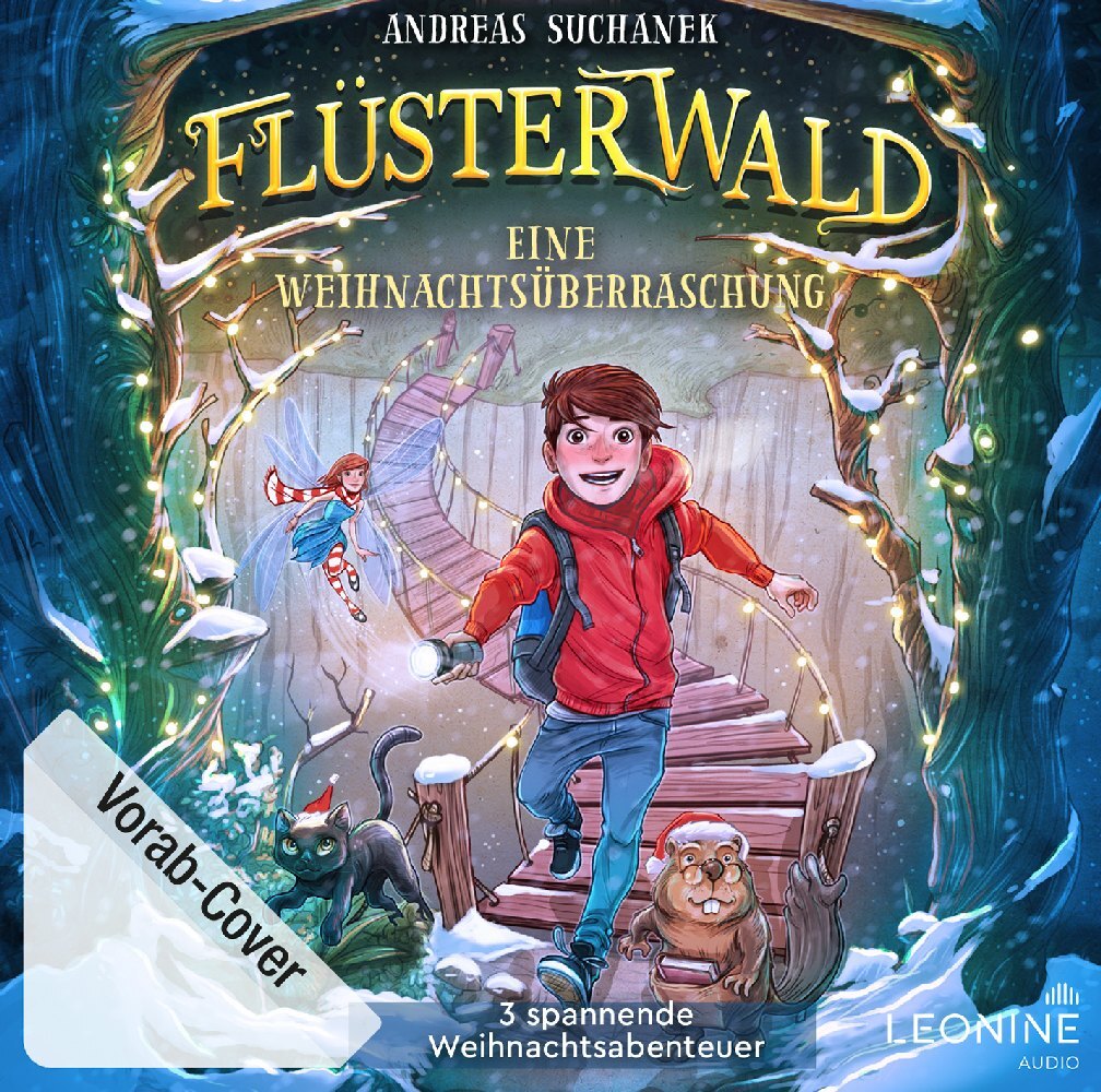 Flüsterwald Weihnachtsgeschichten 1, 2 & 3, 1 Audio-CD main product photo