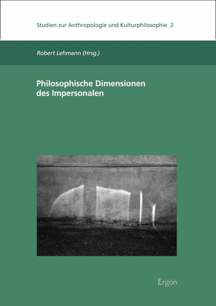 Philosophische Dimensionen des Impersonalen main product photo