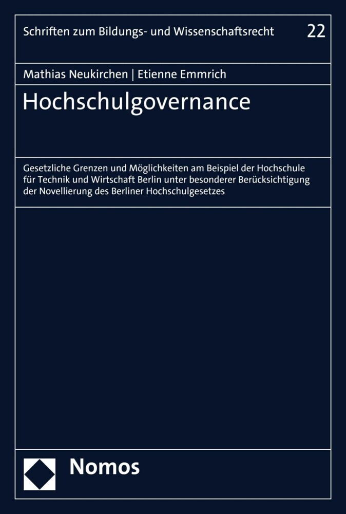 Hochschulgovernance main product photo