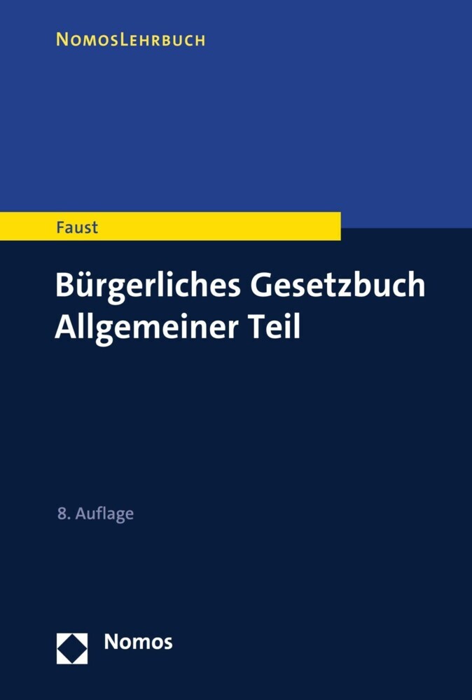 Bürgerliches Gesetzbuch Allgemeiner Teil main product photo