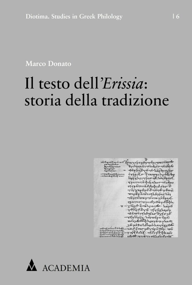 Il testo dell´Erissia: storia della tradizione main product photo
