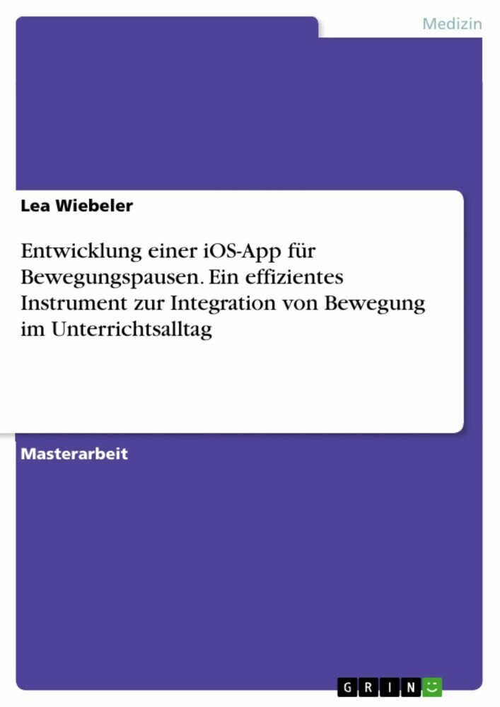 Entwicklung einer iOS-App für Bewegungspausen. Ein effizientes Instrument zur Integration von Bewegung im Unterrichtsalltag main product photo