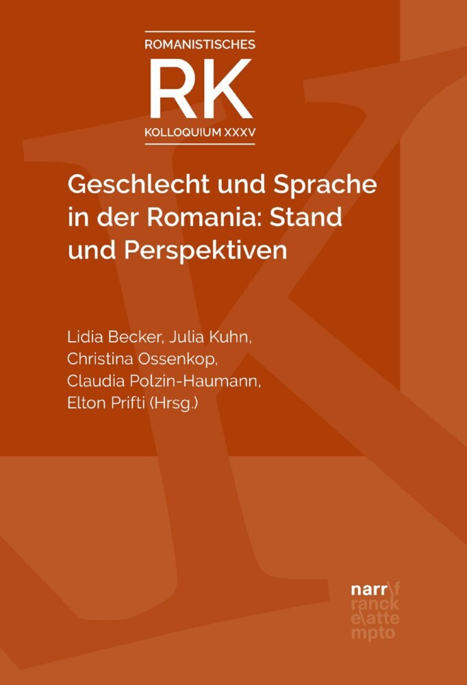 Geschlecht und Sprache in der Romania: Stand und Perspektiven main product photo