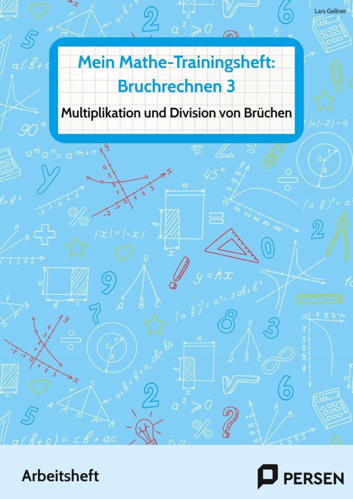 Mein Mathe-Trainingsheft: Bruchrechnen 3 main product photo
