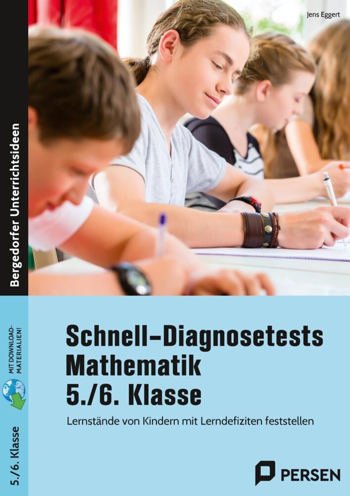 Schnell-Diagnosetests Mathematik 5./6. Klasse main product photo