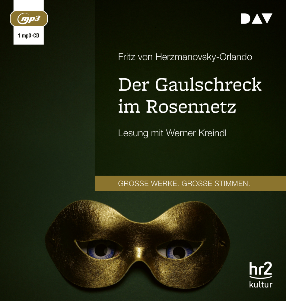 Der Gaulschreck im Rosennetz, 1 Audio-CD, 1 MP3 main product photo