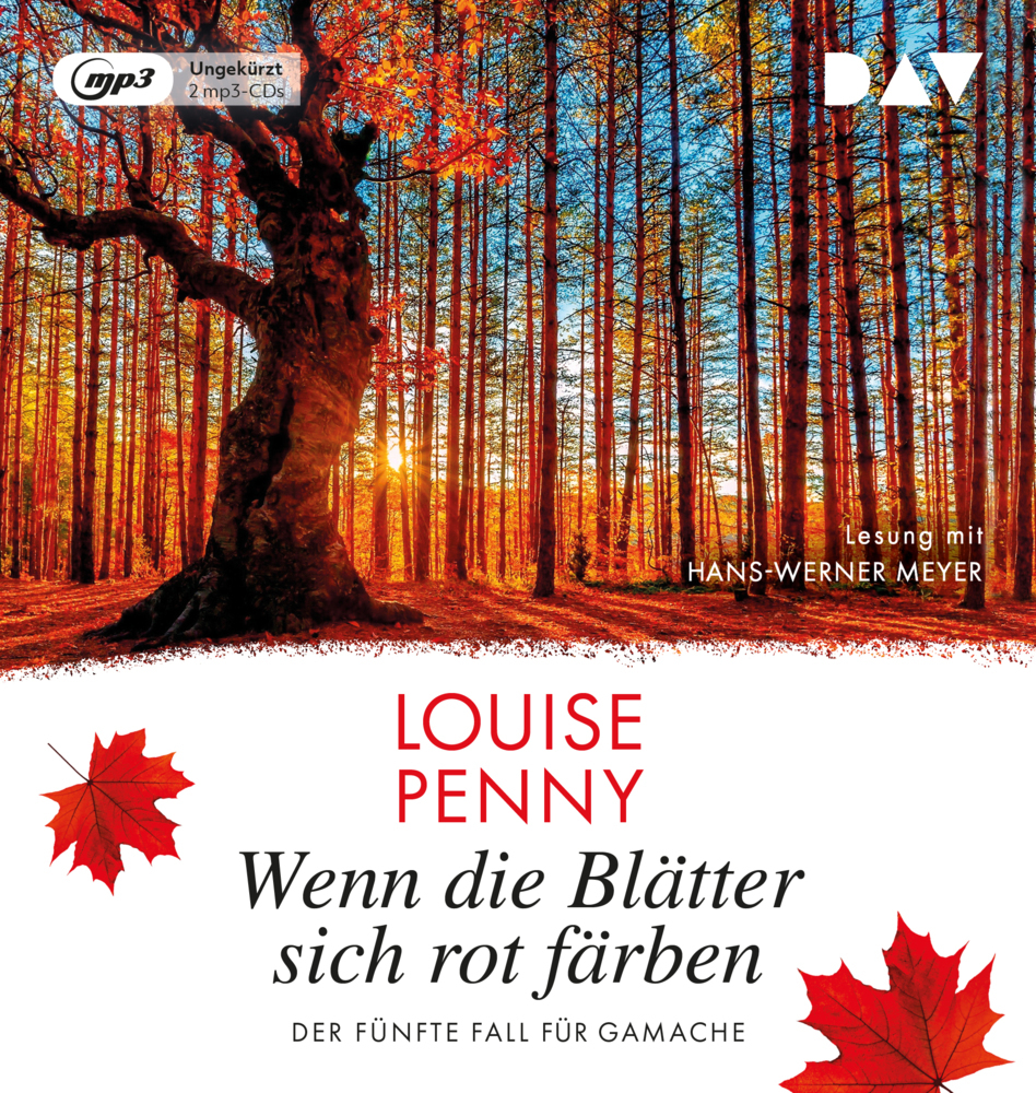 Wenn die Blätter sich rot färben. Der fünfte Fall für Gamache, 2 Audio-CD, 2 MP3 main product photo
