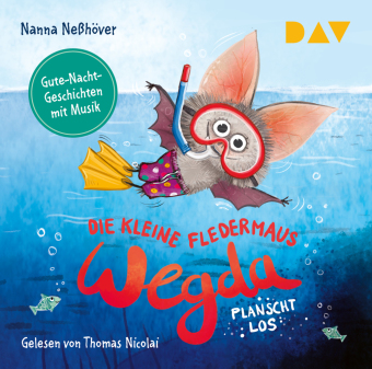 Die kleine Fledermaus Wegda - Teil 2: Wegda planscht los, 1 Audio-CD