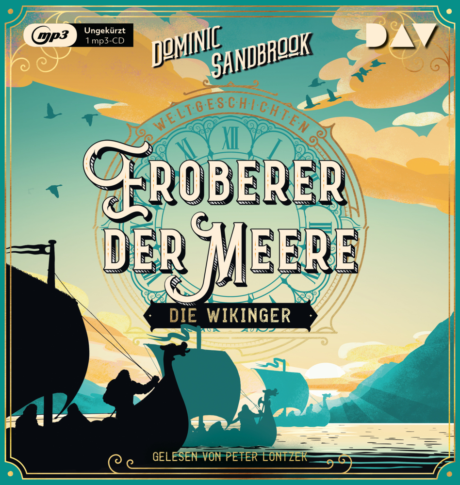 Weltgeschichte(n). Eroberer der Meere: Die Wikinger, 1 Audio-CD, 1 MP3 main product photo
