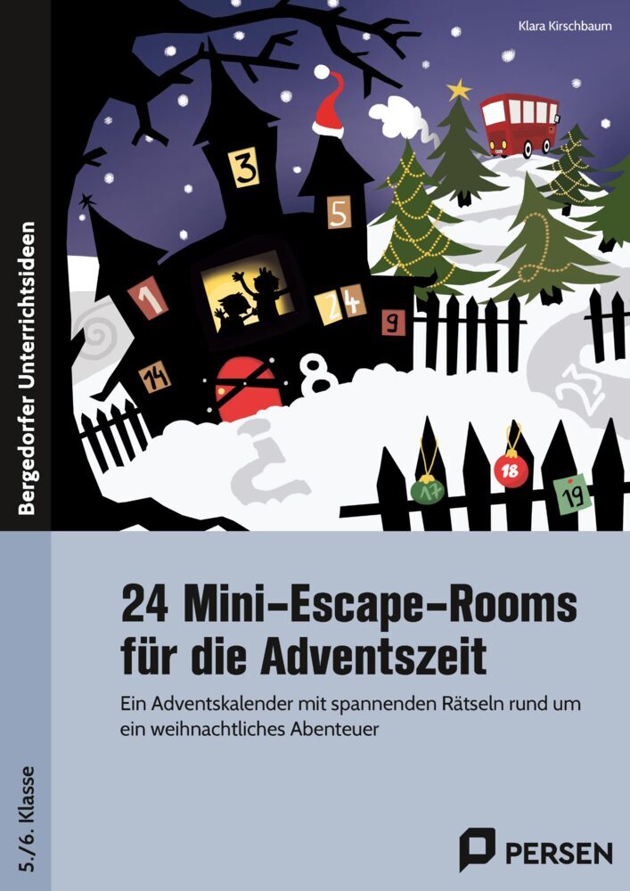 24 Mini-Escape-Rooms für die Adventszeit - Sek I main product photo