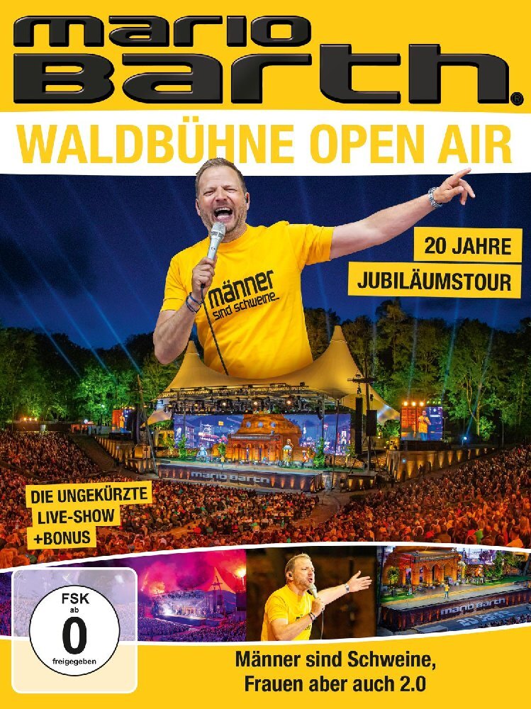Waldbühne Open Air - Männer sind Schweine, Frauen aber auch 2.0, 1 DVD main product photo