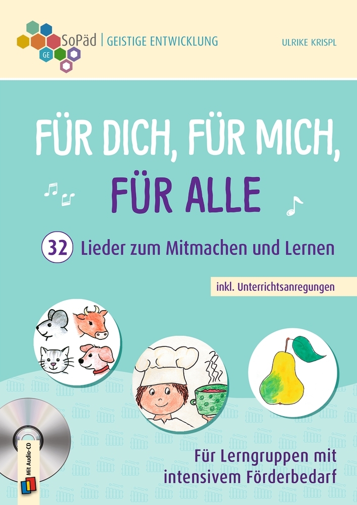 Für dich, für mich, für alle - 32 Lieder zum Mitmachen und Lernen inkl. Unterrichtsanregungen main product photo