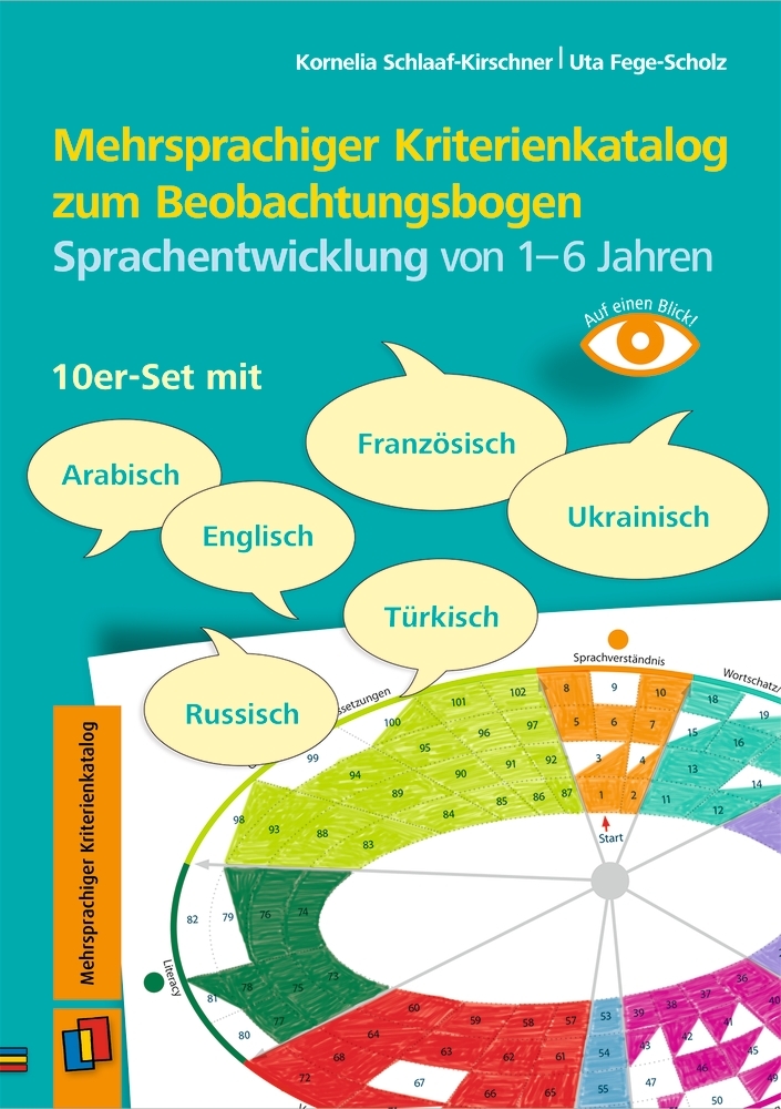 Mehrsprachiger Kriterienkatalog zum Beobachtungsbogen Sprachentwicklung von 1-6 Jahren main product photo