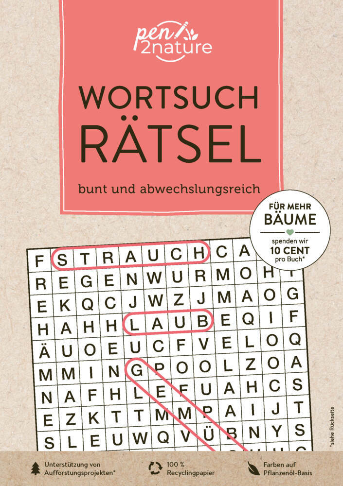 Wortsuchrätsel - bunt und abwechslungsreich main product photo