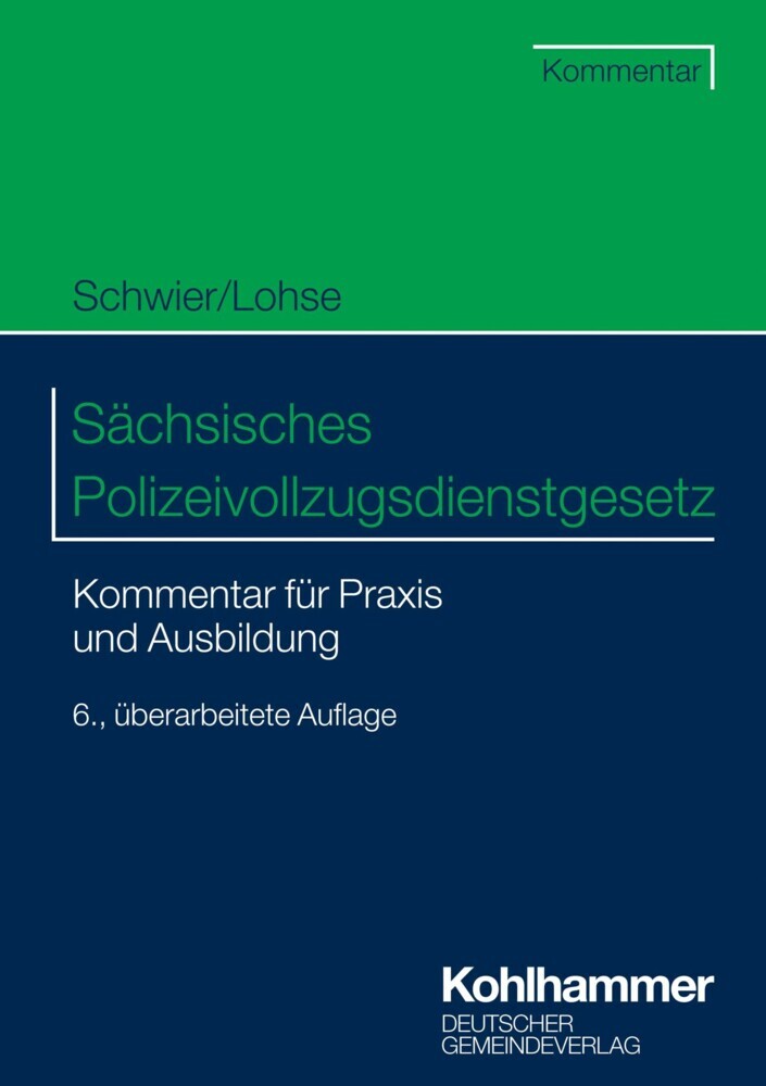 Sächsisches Polizeivollzugsdienstgesetz main product photo
