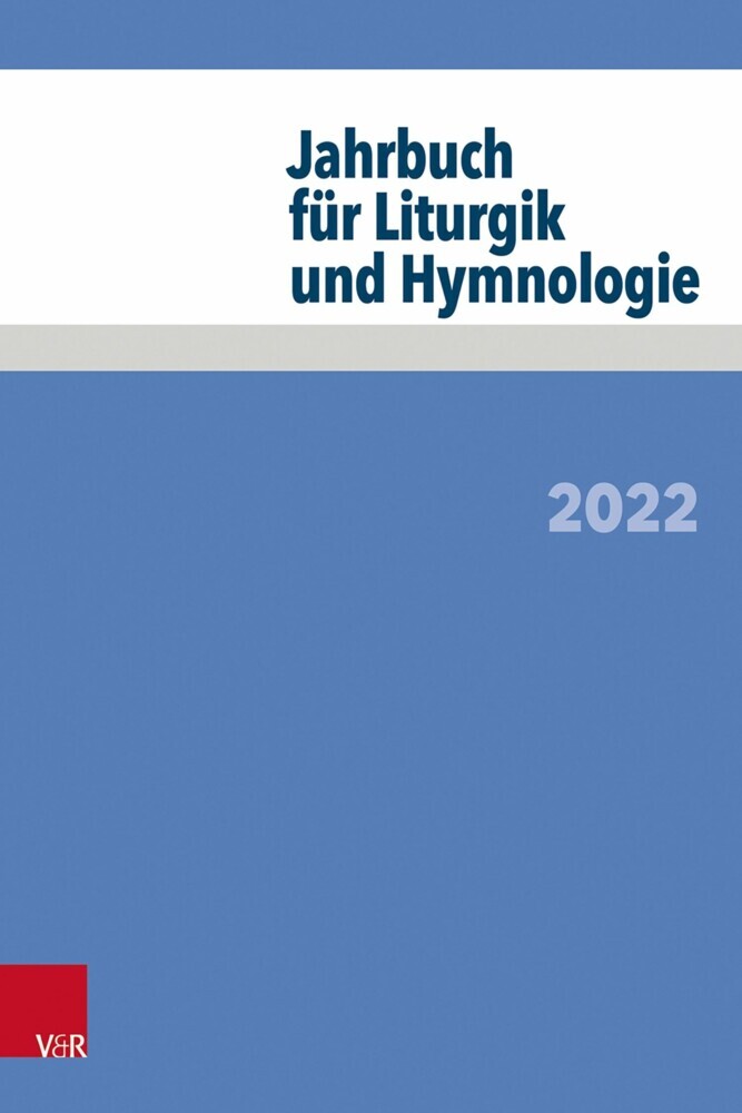 Jahrbuch für Liturgik und Hymnologie main product photo