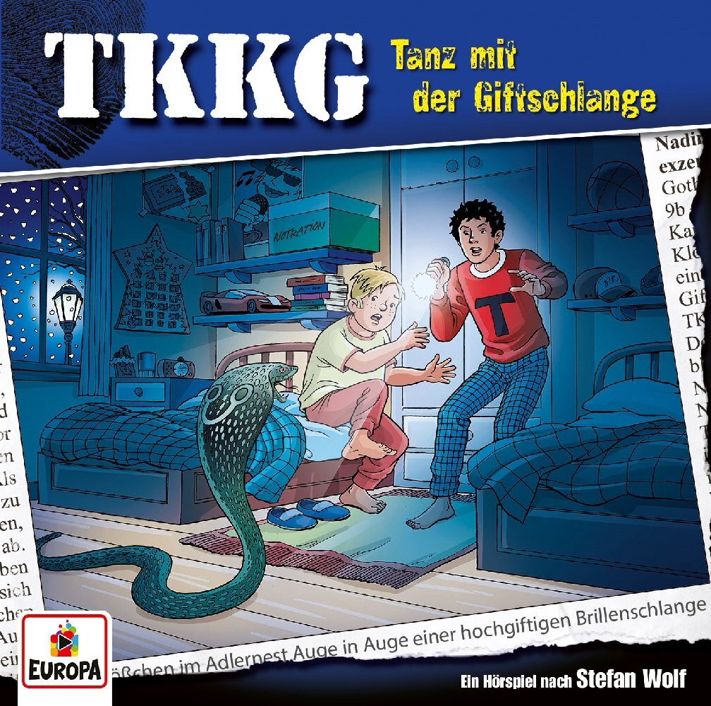 Ein Fall für TKKG - Tanz mit der Giftschlange, 1 Audio-CD main product photo