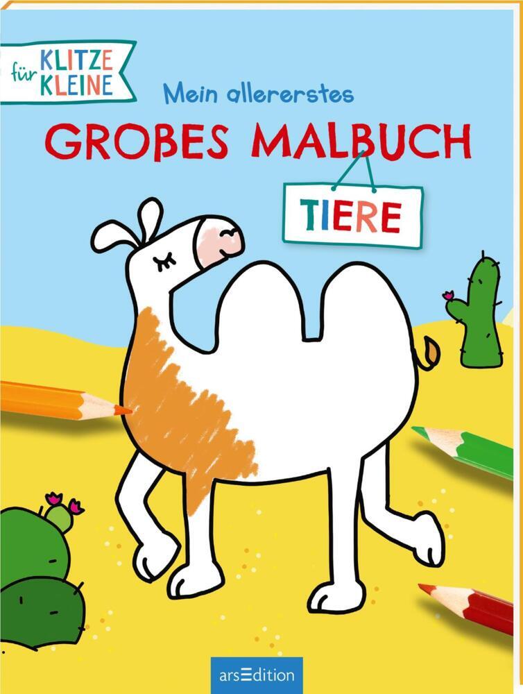 Mein allererstes großes Malbuch - Tiere main product photo