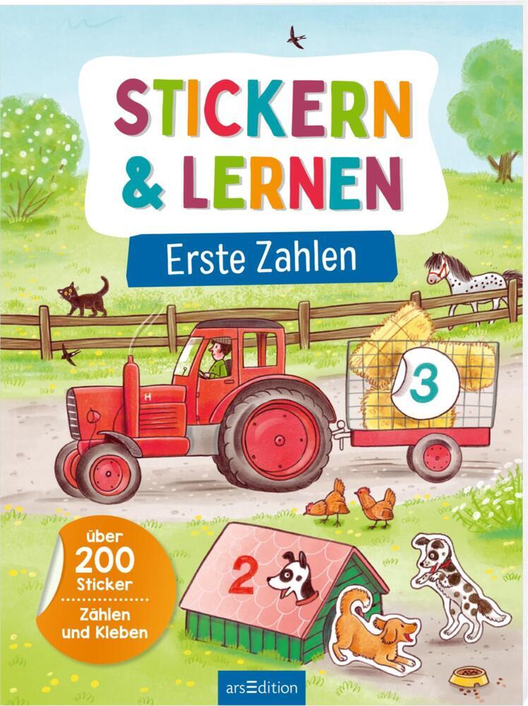 Stickern & Lernen - Erste Zahlen main product photo
