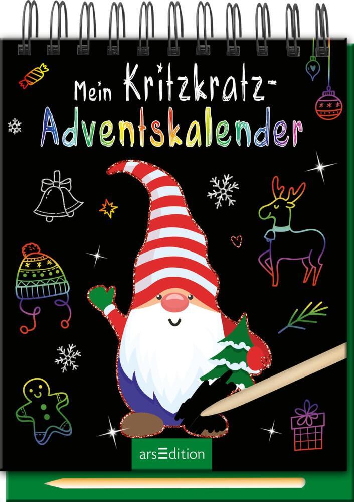 Mein Kritzkratz-Adventskalender main product photo