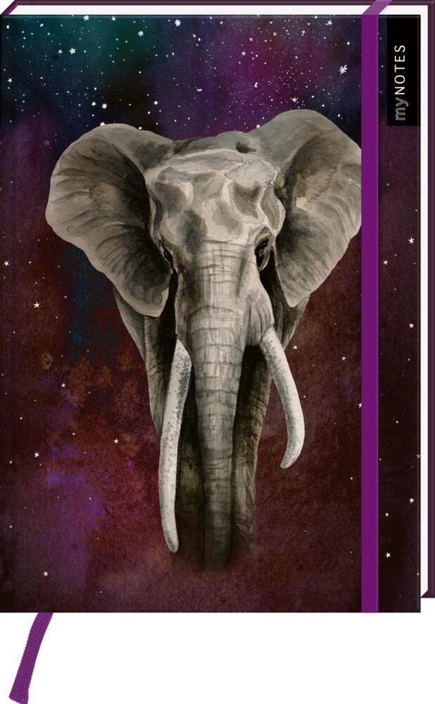 myNOTES Notizbuch A5: Elefant main product photo